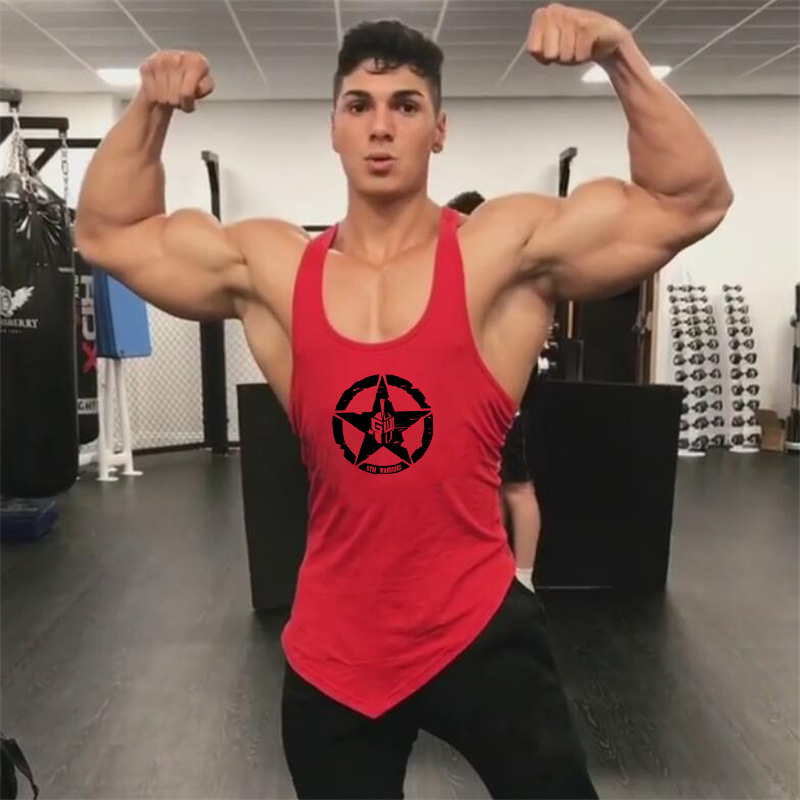 Tank Top Muscle - Siłownia kulturystyka koszulki umięśnione letnie bez
