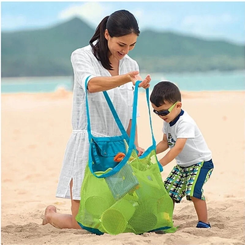 Przenośna siatkowa torba dla d – Beach Towel Large recenzja i cena