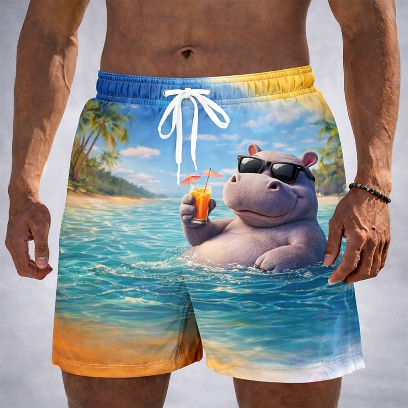 Zabawne kąpielówki męskie z gr – Trunks Board Surf recenzja i cena