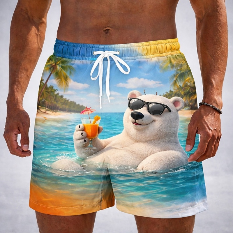 Zabawne kąpielówki męskie z gr – Trunks Board Surf recenzja i cena