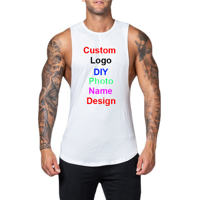 DIY dostosowane logo marka pod – Tank Top Muscle recenzja i cena