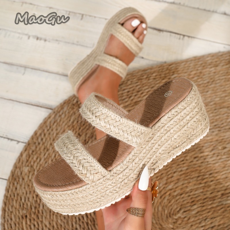 Espadryle na platformie, klapk – Espadrille Slip On recenzja i cena