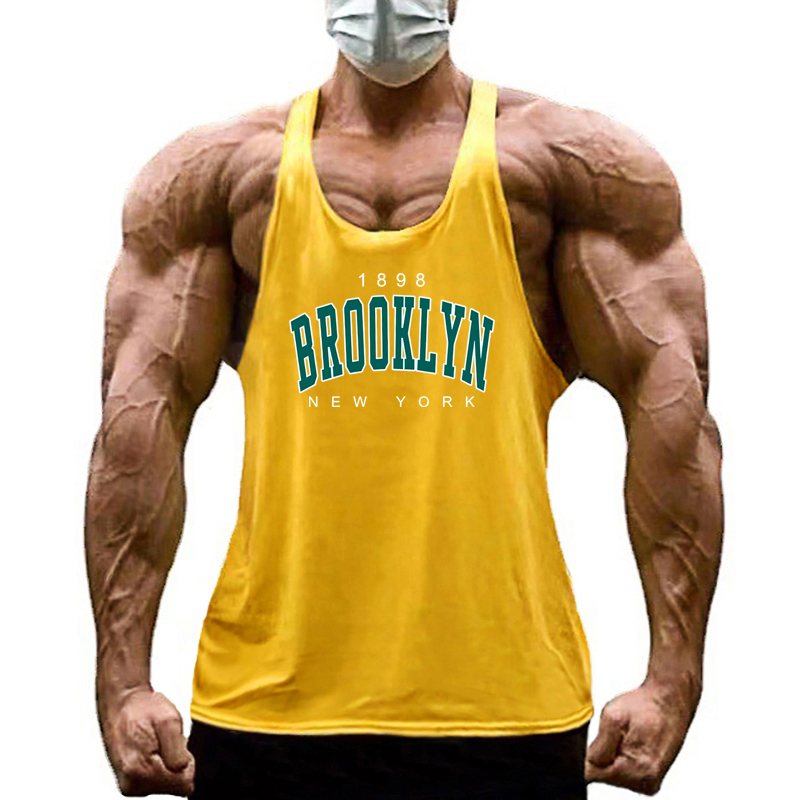 Koszulka bez rękawów męska 189 – Tank Top Muscle recenzja i cena