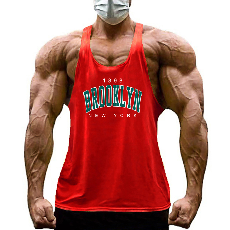 Koszulka bez rękawów męska 189 – Tank Top Muscle recenzja i cena