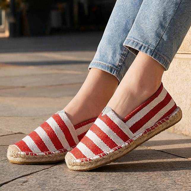 Letnie Jesienne Damskie Buty P – Espadrille Slip On recenzja i cena