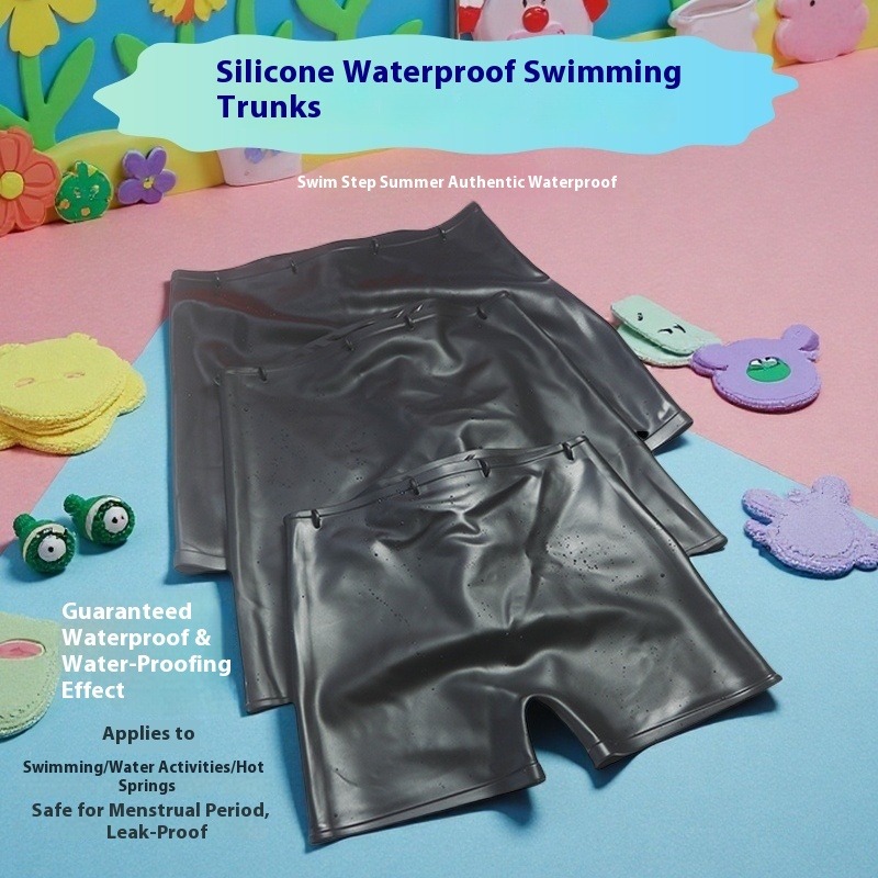 Silikonowe kąpielówki damskie  – Swim Trunk Quick Dry recenzja i cena